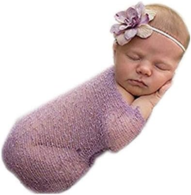 41hDZbCl_EL._AC_fff7e00c-6ece-41d9-923d-d39846c630cb Vemonllas Newborn Photography Props Wrap Stretch Long Ripple Blanket Yarn Baby Photo Props Boy Girl Cloth Fabric Layer