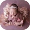 Vemonllas Newborn Photography Props Boys Girls Wrap,Baby Photo Props Soft Knit Blanket Basket Filler Cloth