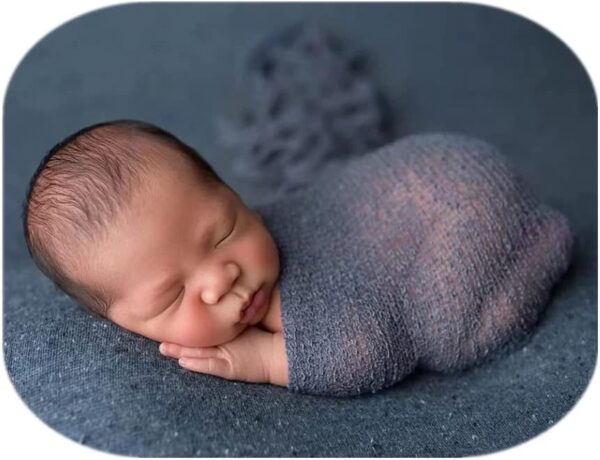 51G65sVxr9L._AC_SL1001_bd8d1835-80be-4165-b266-ecc2af56eb3b Vemonllas Newborn Photography Props Wrap Stretch Long Ripple Blanket Yarn Baby Photo Props Boy Girl Cloth Fabric Layer