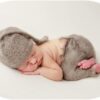 Vemonllas Newborn Photography Props Outfits Girl Boy Baby Photoshoot Props Mohair Sleepy Hat Pant Baby Photo Prop Outfit Sets