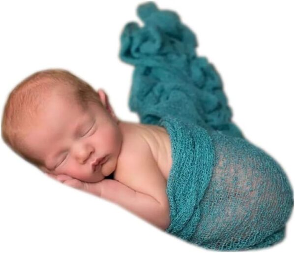 51uKTMNnlJL._AC_SL1001_76cca180-2271-450e-8250-523a89f21f42 Vemonllas Newborn Photography Props Wrap Stretch Long Ripple Blanket Yarn Baby Photo Props Boy Girl Cloth Fabric Layer