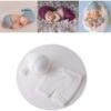 Vemonllas Newborn Photography Props Outfits Girl Boy Baby Photoshoot Props Mohair Sleepy Hat Pant Baby Photo Prop Outfit Sets