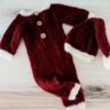 Vemonllas Fashion Cute Newborn Boy Girls Baby Costume Outfits Photography Props Hat Pants
