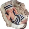 Vemonllas Fashion Cute Newborn Boy Girls Baby Costume Outfits Photography Props Hat Pants