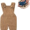Vemonllas Newborn Photography Props Boys Girls Outfits Crochet Knitted Mohair Romper Baby Photo Props Open Back Bodysuits
