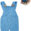 Vemonllas Newborn Photography Props Boys Girls Outfits Crochet Knitted Mohair Romper Baby Photo Props Open Back Bodysuits