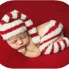Vemonllas Fashion Cute Newborn Boy Girls Baby Costume Outfits Photography Props Hat Pants