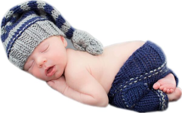 61gAA0mhzqL._AC_SL1500_e3b6d80c-064b-4e24-a7ea-776455faafaa Vemonllas Fashion Cute Newborn Boy Girls Baby Costume Outfits Photography Props Hat Pants