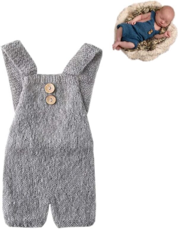 61jAtJBsL6L._AC_SL1001_71bcd052-d65e-4e46-bb5d-d3c03803b470 Vemonllas Newborn Photography Props Boys Girls Outfits Crochet Knitted Mohair Romper Baby Photo Props Open Back Bodysuits