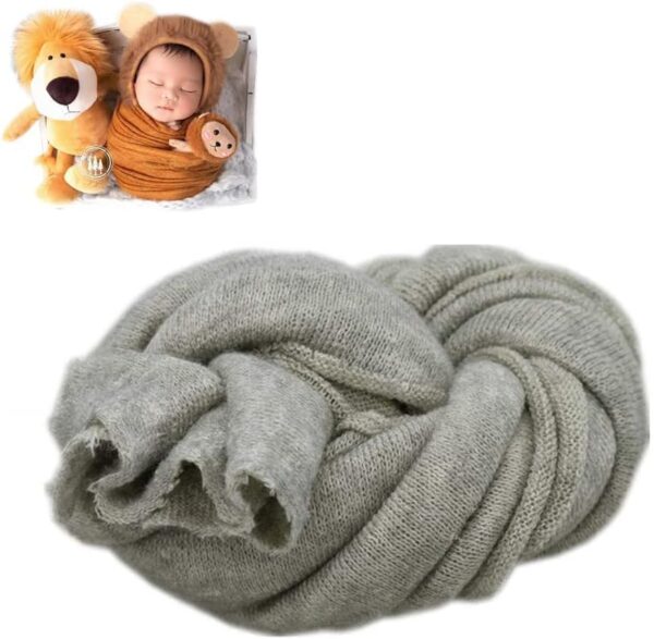 61mWuj_70iL._AC_SL1001 Vemonllas Newborn Photography Props Boys Girls Wrap,Baby Photo Props Soft Knit Blanket Basket Filler Cloth