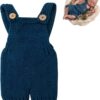 Vemonllas Newborn Photography Props Boys Girls Outfits Crochet Knitted Mohair Romper Baby Photo Props Open Back Bodysuits