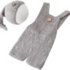 Vemonllas Fashion Cute Newborn Boy Girls Baby Costume Outfits Photography Props Hat Pants