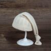 Vemonllas Newborn Baby Photography Props Outfits Hat Long Ripple Wrap Set for Boys Girls Photoshoot Photos Picture