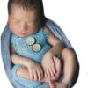 Vemonllas Newborn Photography Props Boys Girls Outfits Crochet Knitted Mohair Romper Baby Photo Props Open Back Bodysuits