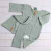 Vemonllas Newborn Photography Outfits Girl Newborn Photography Props Boy Sleepy Hat Pant Photoshoot Outfit Baby Photo Prop