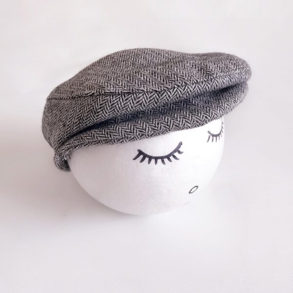 Vemonllas Fashion Cute Newborn Baby Boys Girls Photography Props Gentleman Cap Hat with Glasses Set
